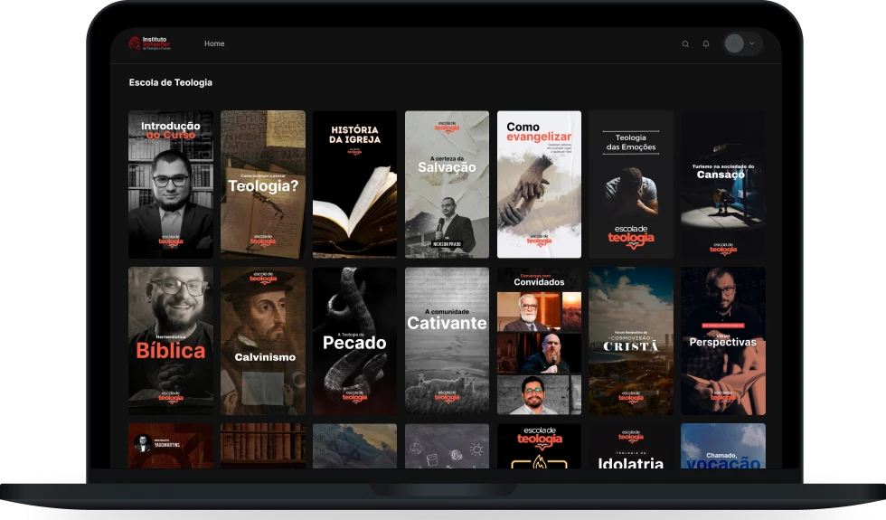Plataforma da Escola de Teologia